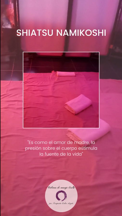 Imagen masaje Shiatsu